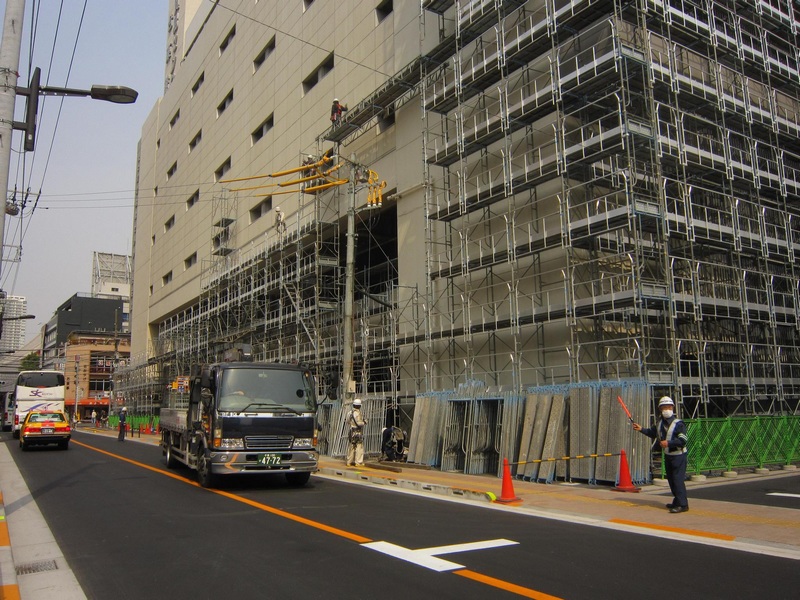 金银川路街道日本三年建筑工